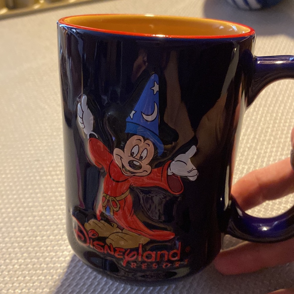 Mickey Mouse Fantasia mug from Disneyland